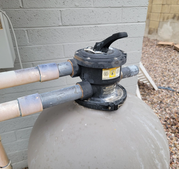 Pool Filter Sand Changes 2